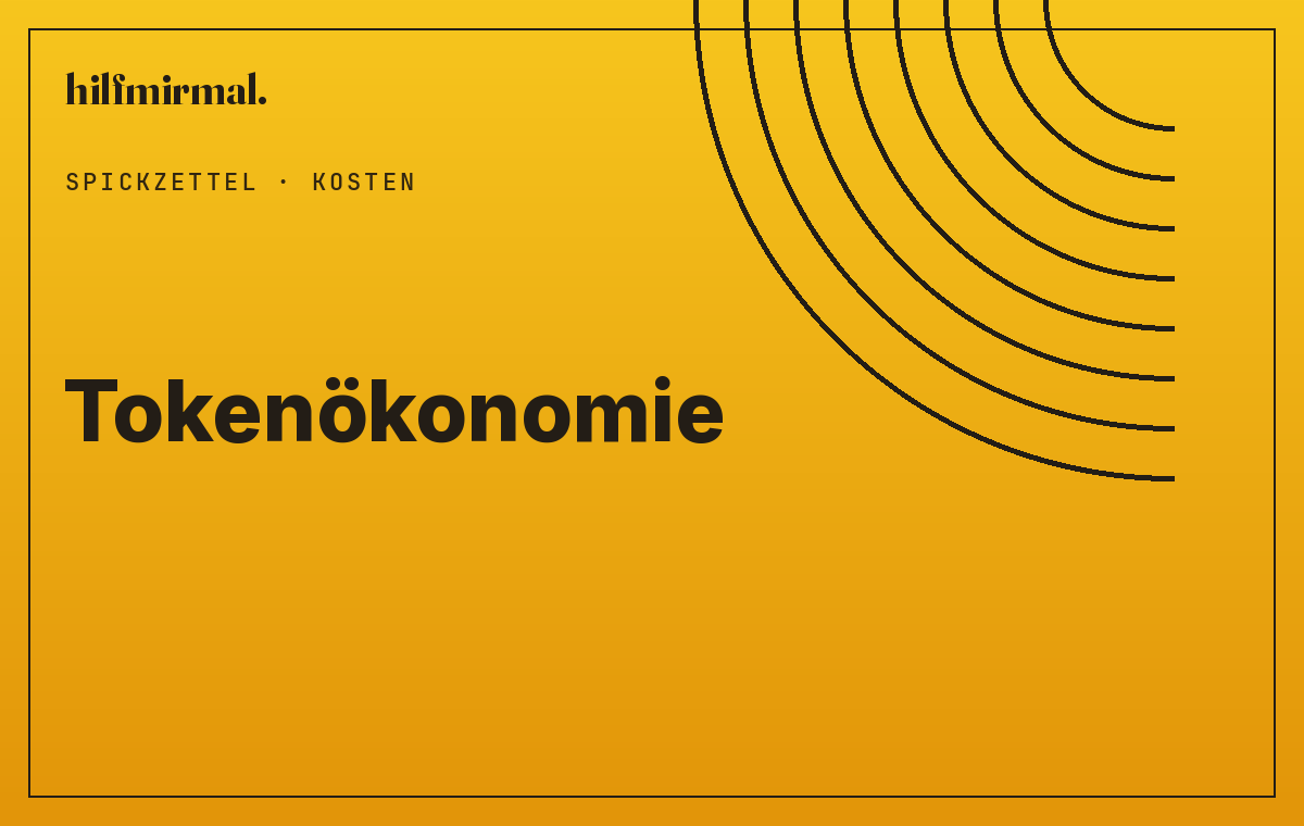 Tokenökonomie